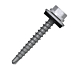 Boorschroeven met 14mm ring 4,8x35 RAL 9002 grijswit 100 stuks