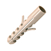 Nylon pluggen 16mm 10 stuks