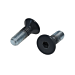 Metaalschroeven vlakkop DIN 7991 M5x16 RAL 7016 antraciet 1000 stuks