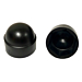 Moerkappen M14 SW22 zwart 100 stuks