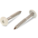 Schroeven voor Trespa® RVS A2 4,8x60 RAL 1013 parelwit 100 stuks