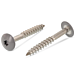 Schroeven voor Trespa® RVS A2 4,8x32 RAL 7037 stofgrijs 100 stuks