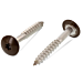 Schroeven voor Trespa® RVS A2 4,8x32 RAL 8014 sepiabruin 100 stuks