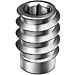 Rampamoer M4x10/8 verzinkt - 100 stuks