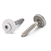 Spenglerschroeven 4,5x25 torx RVS A2 100 stuks RAL 9010