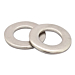 Sluitring M18 DIN 125 RVS A2 - 100 stuks