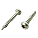 Spaanplaatschroeven bolkop torx RVS A2 5x50 voldraad - 200 stuks