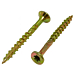 Spaanplaatschroeven geel verzinkt torx 4x40 - 1000 stuks