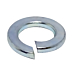 Veerringen DIN 127 B, M4 / 200 stuks