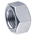 Moeren verzinkt M33 DIN 934 - 10 stuks