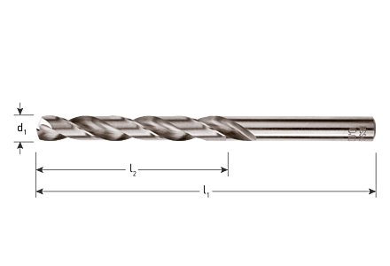 HSS-G metaalboor 3mm 1 stuk