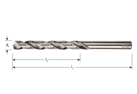 HSS-G metaalboor 13mm 1 stuk