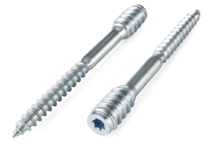 Afstandschroeven 6x250 verzinkt 50 stuks