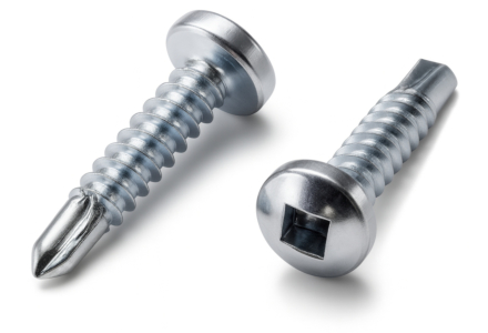 Zelfborende schroeven bolkop square drive verzinkt 4,2x38 200 stuks