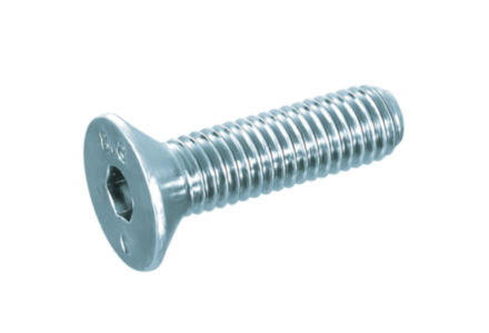 Metaalschroeven verzinkt ISO 10642 5x8 500 stuks