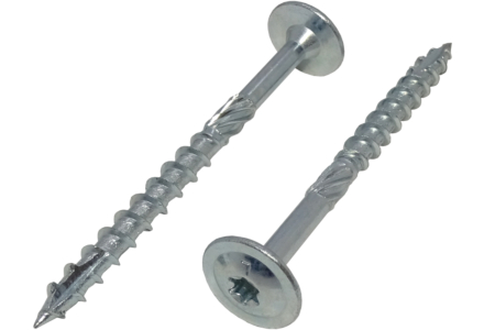 Tellerkopschroeven 8x340 torx verzinkt 50 stuks