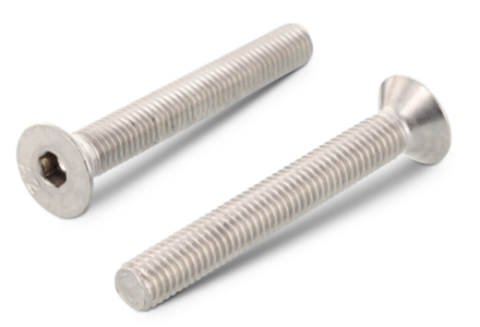 Metaalschroeven vlakkop ISO 10642 RVS A2 M5x12 - 500 stuks