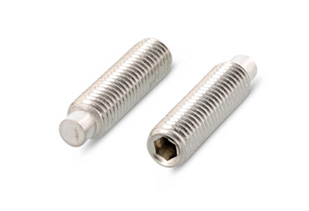 Stelschroef binnenzeskant en kratereind RVS A2 ISO 4029 8x16 200 stuks