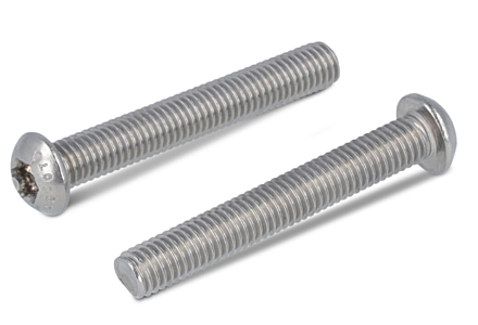 Metaalschroeven ISO 7380-1 RVS A2 TX25 M5x16 - 500 stuks