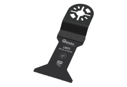 Qblades UN11 10+1 gratis - multitool Bi-metalen zaagblad Hout en Metaal (Universeel)
