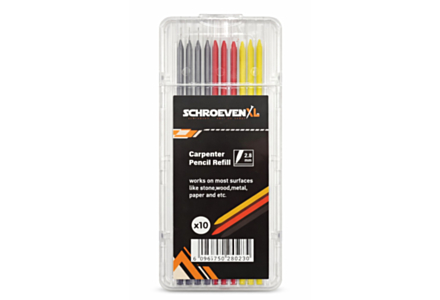 Timmermanspotlood navulling 10 stuks