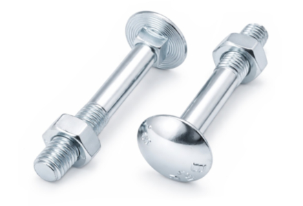 Slotbouten verzinkt DIN 603/555 10x25 100 stuks