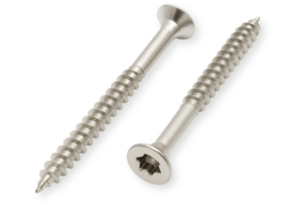 RVS spaanplaatschroeven torx 4x35 500 stuks