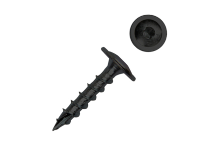 Tellerkopschroeven zwart verzinkt 6x30 torx 100 stuks