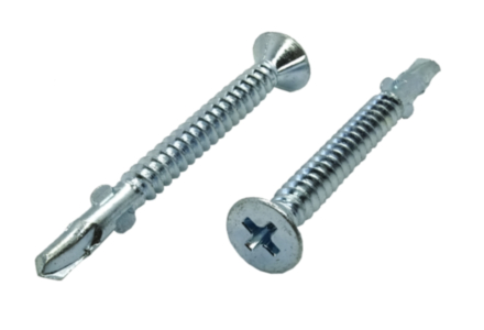 Vleugelteks schroeven 4,8x45 philips 500 stuks