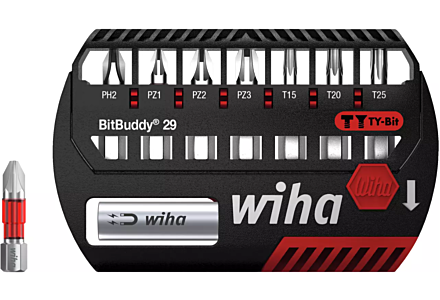 Wiha Bitbuddy krachtbitset 29mm 8 delig