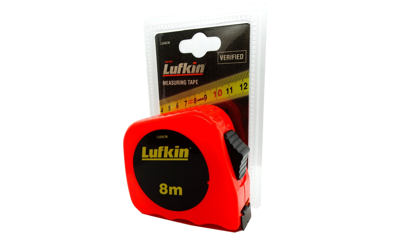 Lufkin rolbandmaat 25mm x 8 meter