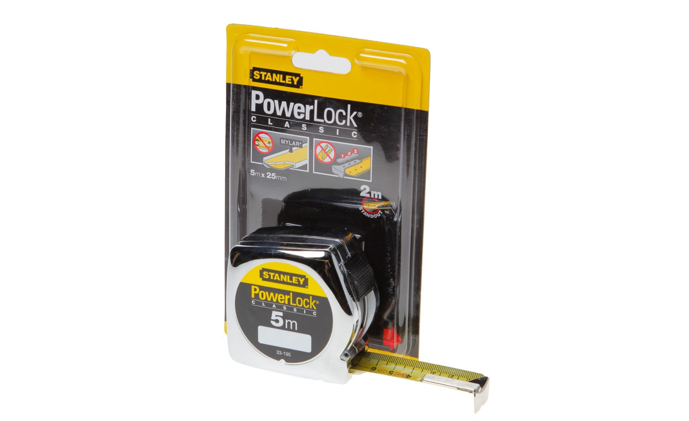 Stanley Powerlock rolmaat 5x25