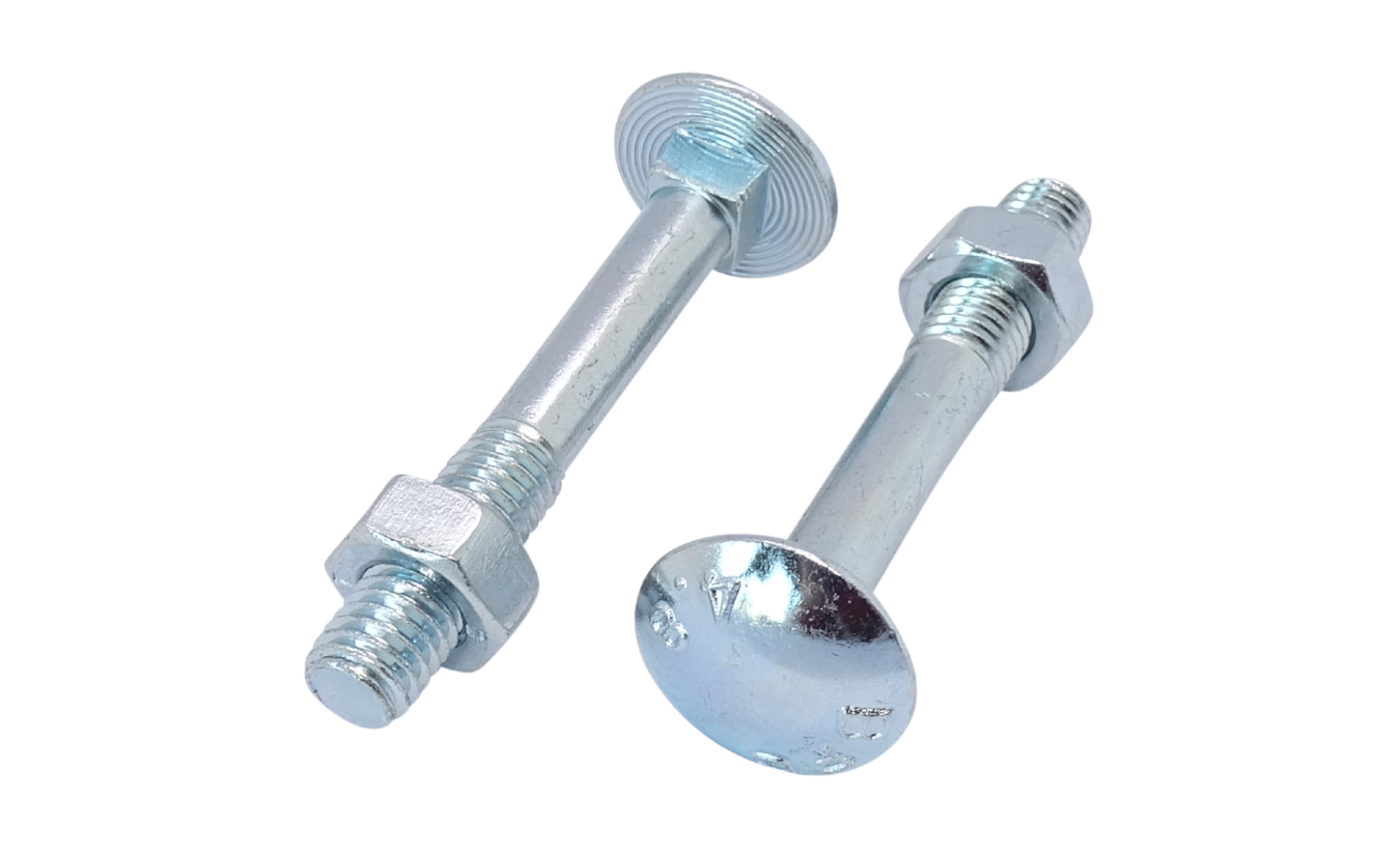 Slotbouten verzinkt DIN 603/555 12x55 50 stuks