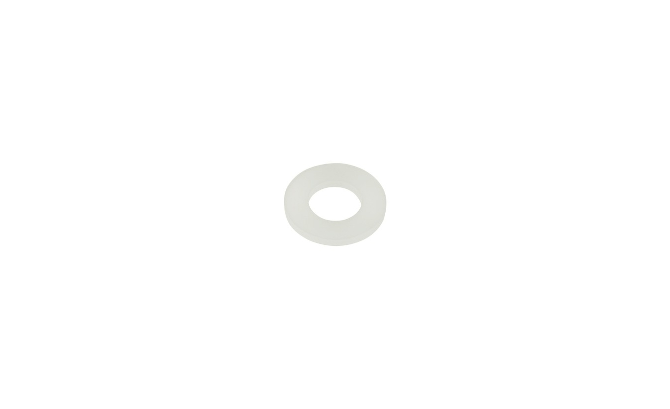 Sluitring M8 DIN 125 nylon - 100 stuks