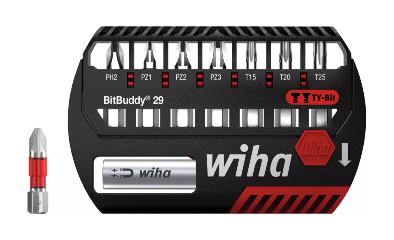 Wiha Bitbuddy krachtbitset 29mm 8 delig